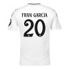 Maglia ufficiale Real Madrid Fran Garcia 20 Casa 2024-25 per Uomo